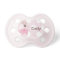 Personalized "Stacked Elephants on Dots" Pacifier