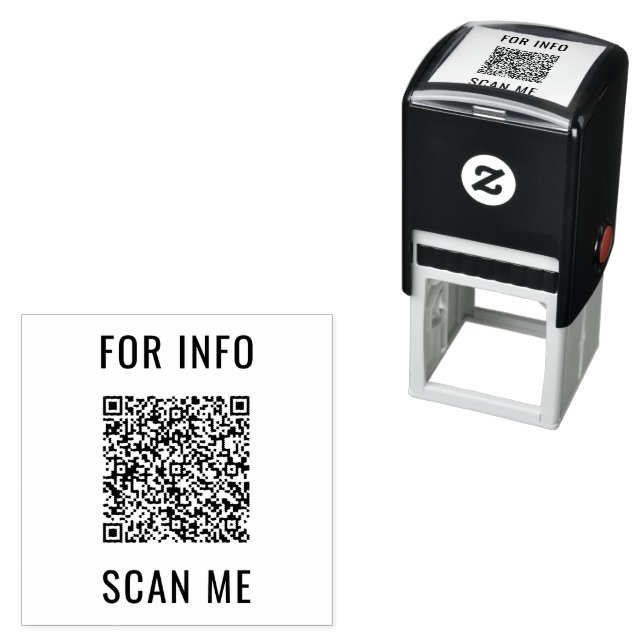 Personalized Stamp Example Your QR Code Scan Info (In Situ)