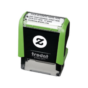 Personalized Stamp Your Address Self-inking Stamp