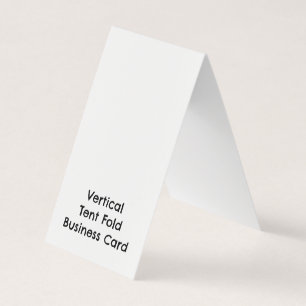 Personalized Standard Semi-Gloss Folded Business Card