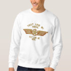 Personalized Star Badge Pilot Wings