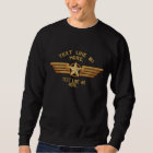 Personalized Star Badge Pilot Wings