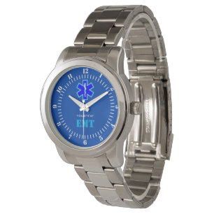 Personalized Star of Life Paramedic Services Watch