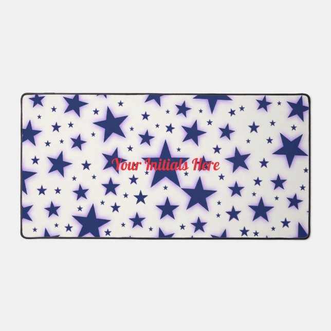 Personalized Starry Night Desk Pad (Front)