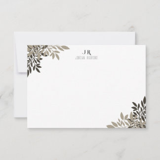 Personalized Stationary Card