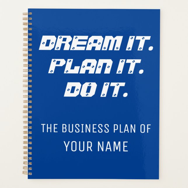 Personalized Stationery Business Planner Gift (Front)