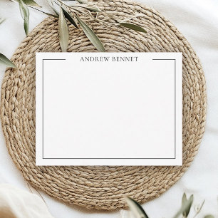 Personalized Stationery Classic Family Thank You Card