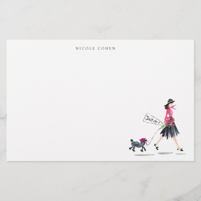 Personalized Stationery For woman (Front)