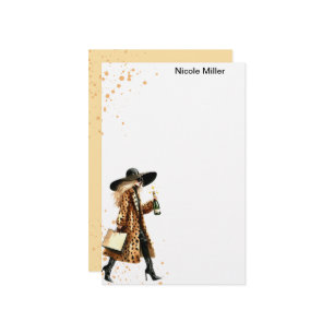 Personalized Stationery Girly