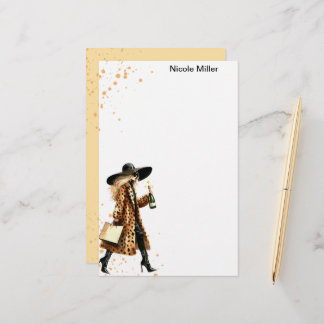 Personalized Stationery Girly