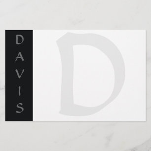 Personalized Stationery or Invitation