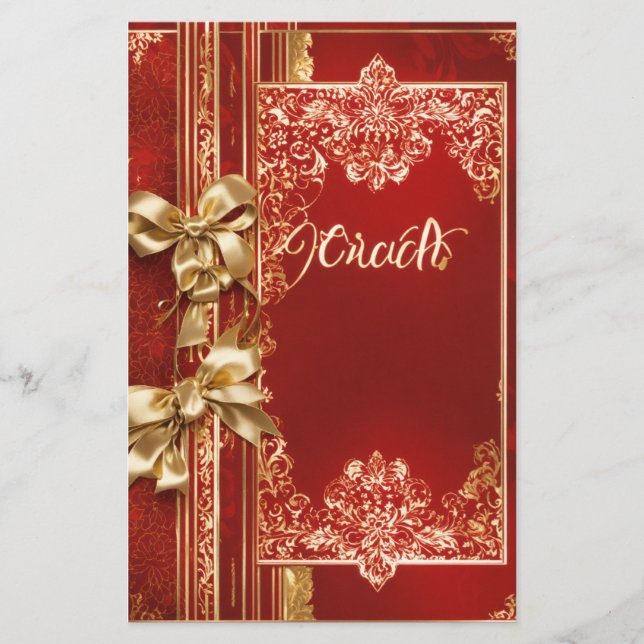 Personalized Stationery > Stationery Paper (Front)