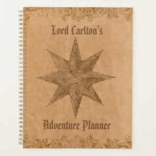 Personalized Steampunk Star Planner
