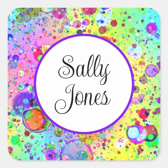 Personalized stickers  (Front)