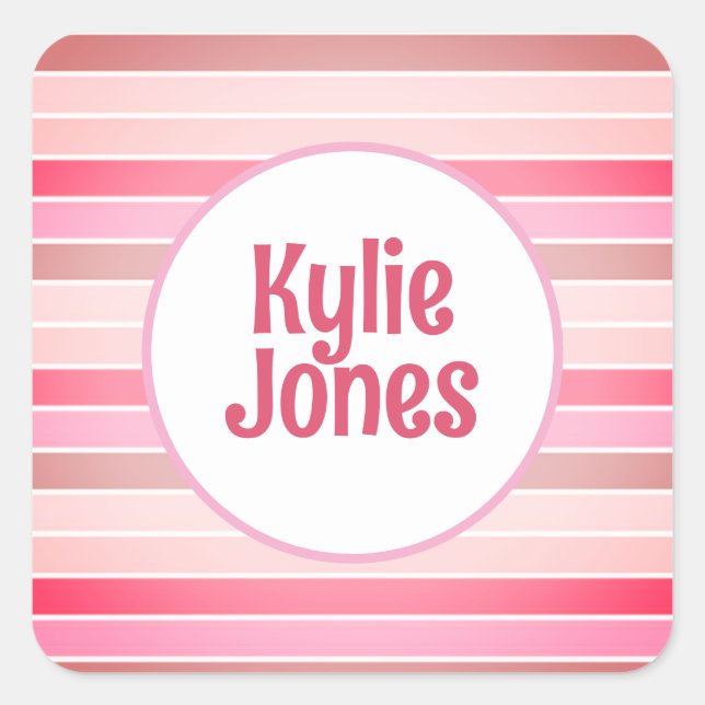 Personalized stickers  (Front)