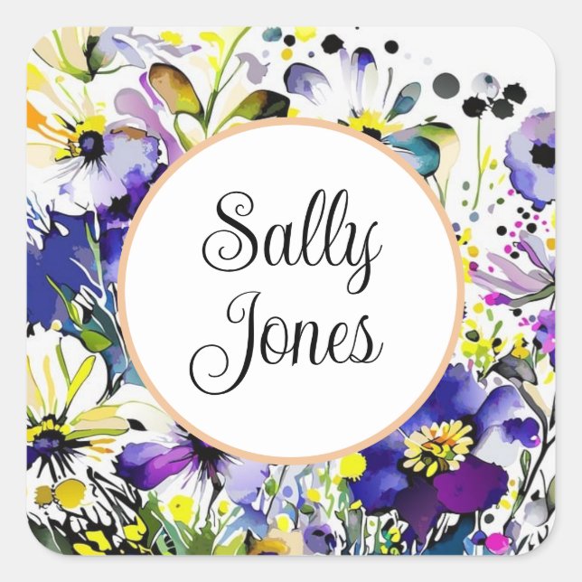 Personalized stickers  (Front)