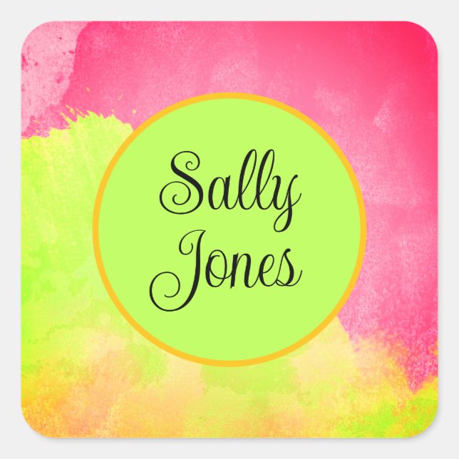 Personalized stickers (Front)