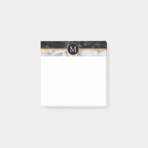 Personalized Sticky Notes with Your Letter