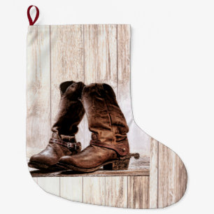 Personalized Stocking boots country rustic western