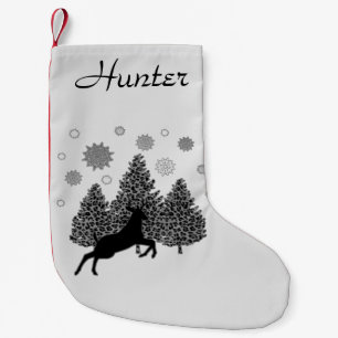 Personalized Stocking Deer Wildlife Snow Nature 