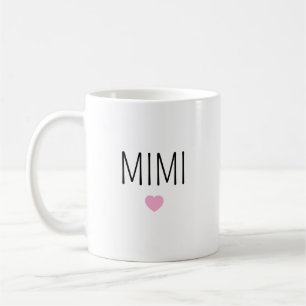 Personalized Stoneware Mug for Mimi, 