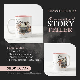 Personalized "Story Teller" Ceramic Mug