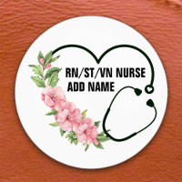 Personalized Student-Registered-Veteran Nurse Name