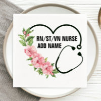 Personalized Student-Registered-Veteran Nurse Name