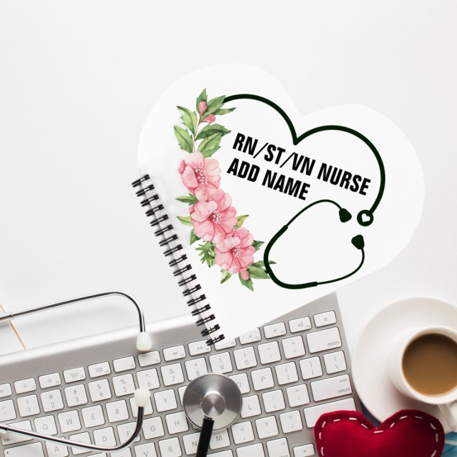 Personalized Student-Registered-Veteran Nurse Name Notebook (Creator Uploaded)