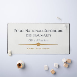 Personalized Student Study Desk Mat
