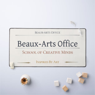 Personalized Student Study Desk Mat