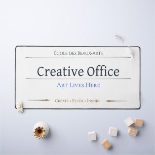 Personalized Student Study Desk Mat