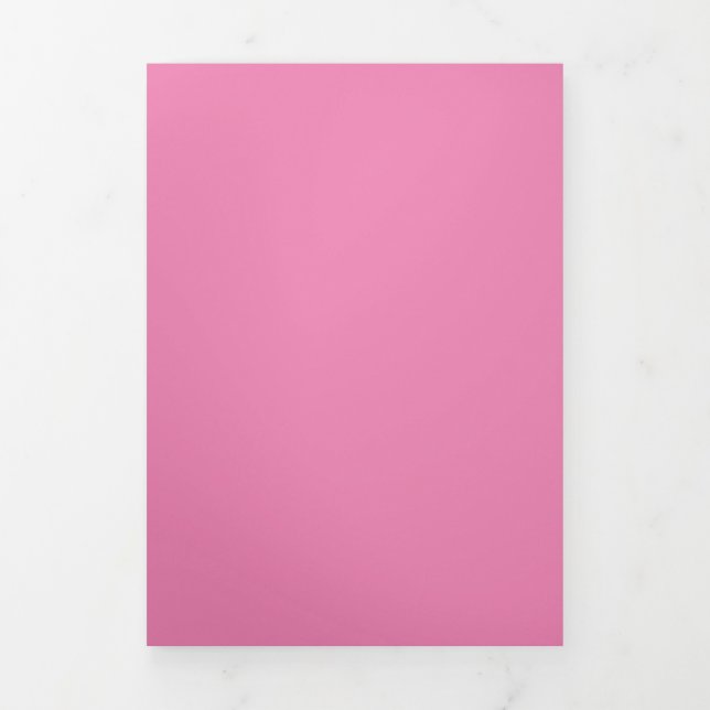 Personalized Study Journal | School Planner Tri-Fold Holiday Card (Cover)