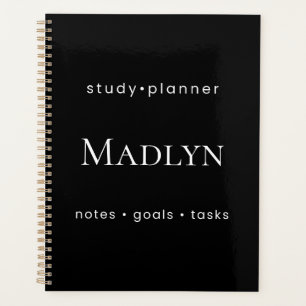 Personalized Study Weekly Planner