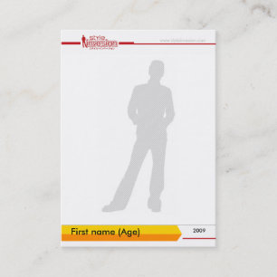 Personalized style trading card #1