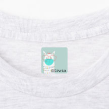 Personalized Stylish Llamas Wearing Masks