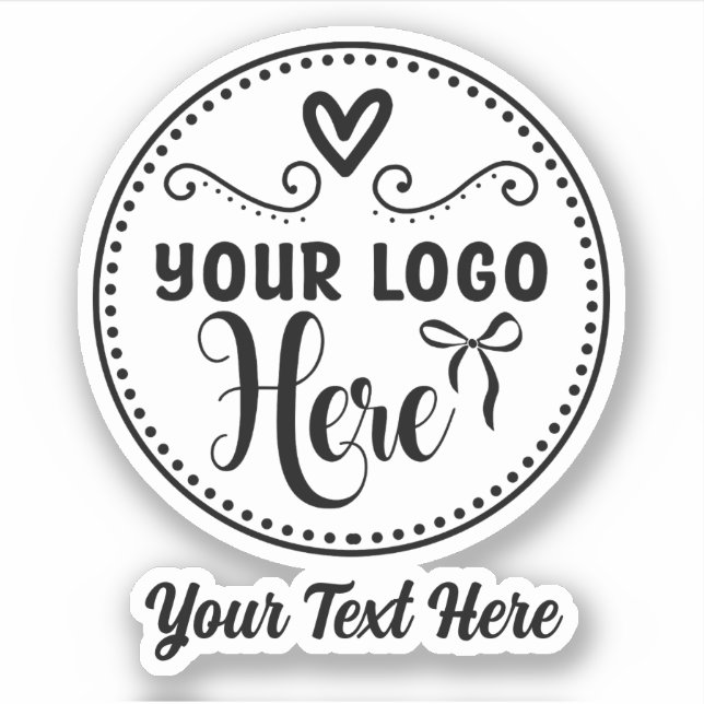 Personalized Stylish Logo Modern Custom Brand  (Front)