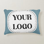 Personalized, stylish, modern & minimal accent pillow<br><div class="desc">This design is usable by all. The text,  colours,  logo,  and images may all be added,  changed,  or resized as needed. Many thanks.</div>