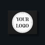 Personalized, stylish, modern & minimal canvas print<br><div class="desc">This design is usable by all. The text,  colours,  logo,  and images may all be added,  changed,  or resized as needed. Many thanks.</div>