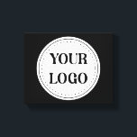 Personalized, stylish, modern & minimal canvas print<br><div class="desc">This design is usable by all. The text,  colours,  logo,  and images may all be added,  changed,  or resized as needed. Many thanks.</div>