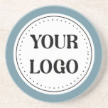 Personalized, stylish, modern & minimal coaster<br><div class="desc">This design is usable by all. The text, colours, logo, and images may all be added, changed, or resized as needed. Many thanks.</div>