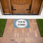 Personalized, stylish, modern & minimal doormat<br><div class="desc">This design is usable by all. The text,  colours,  logo,  and images may all be added,  changed,  or resized as needed. Many thanks.</div>