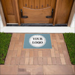 Personalized, stylish, modern & minimal doormat<br><div class="desc">This design is usable by all. The text,  colours,  logo,  and images may all be added,  changed,  or resized as needed. Many thanks.</div>