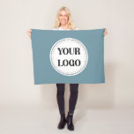 Personalized, stylish, modern & minimal fleece blanket<br><div class="desc">This design is usable by all. The text,  colours,  logo,  and images may all be added,  changed,  or resized as needed. Many thanks.</div>