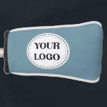 Personalized, stylish, modern & minimal golf head cover<br><div class="desc">This design is usable by all. The text,  colours,  logo,  and images may all be added,  changed,  or resized as needed. Many thanks.</div>