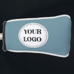 Personalized, stylish, modern & minimal golf head cover<br><div class="desc">This design is usable by all. The text, colours, logo, and images may all be added, changed, or resized as needed. Many thanks.</div>