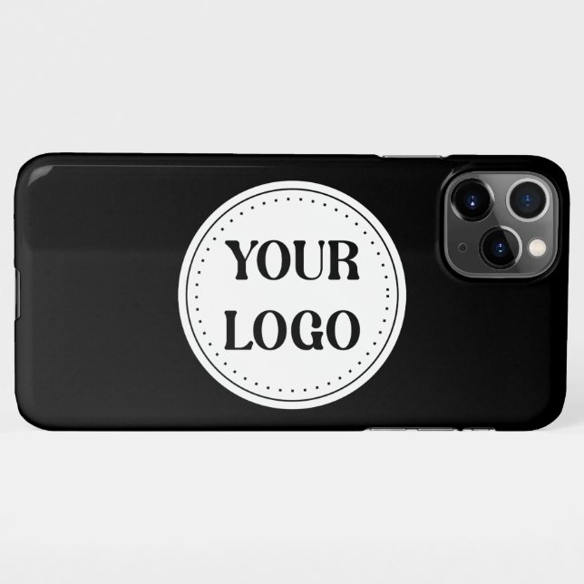 Personalized, stylish, modern & minimal iPhone case (Back Horizontal)