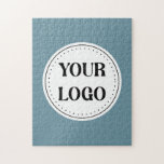 Personalized, stylish, modern & minimal jigsaw puzzle<br><div class="desc">This design is usable by all. The text, colours, logo, and images may all be added, changed, or resized as needed. Many thanks.</div>