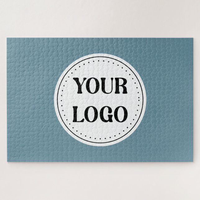 Personalized, stylish, modern & minimal jigsaw puzzle (Horizontal)