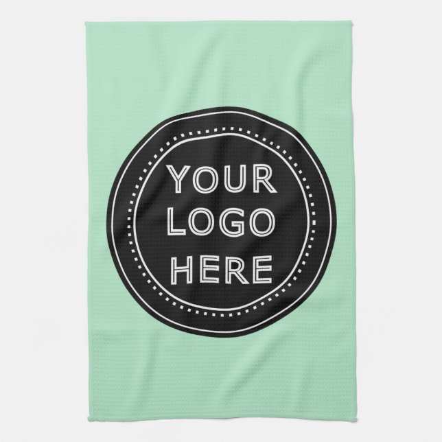 Personalized, stylish, modern & minimal kitchen towel (Vertical)